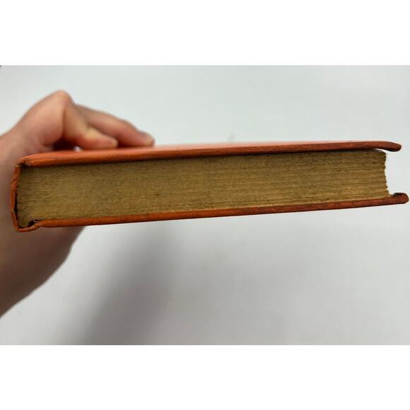 Antique The Hour Of Truth by David Davidson Hardcover Book Orange 1949 - Picture 13 of 13